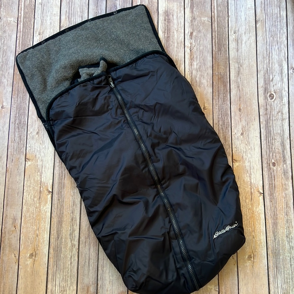 Eddie Bauer fleece lined stroller bundle cover